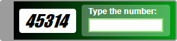 Compact Green Captcha Color Theme