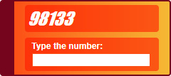 Stacked Orange Captcha Color Theme