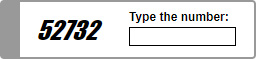 Compact White Captcha Color Theme