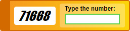 Compact Yellow Captcha Color Theme