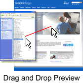 Drag into Browser