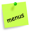 Sticky Note Menu Editing
