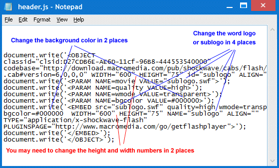 Flash Example 3 Older Templates